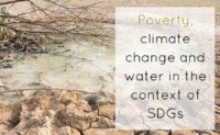 Poverty, Climate Change and Water in the Context of SDGs