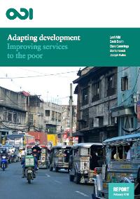 Adapting Development: Improving services to the poor
