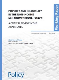 Poverty and inequality in the non-income multidimensional space: A critical review in the Arab States