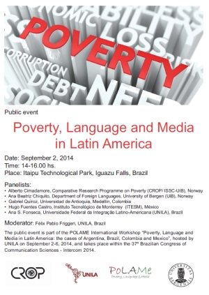 Poverty, Language and Media in Latin America