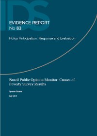 Brazil Public Opinion Monitor: Causes of Poverty Survey Results 